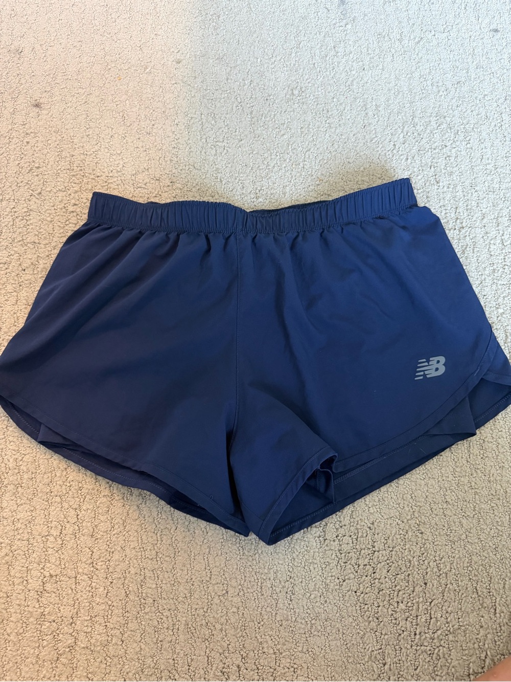 New Balance Women's Deep Blue Athletic Running Shorts